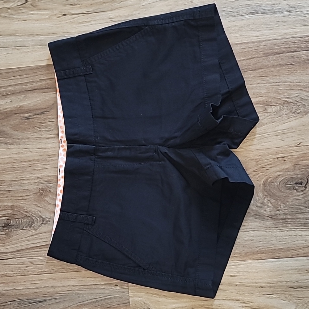 J. Crew black Chino shorts